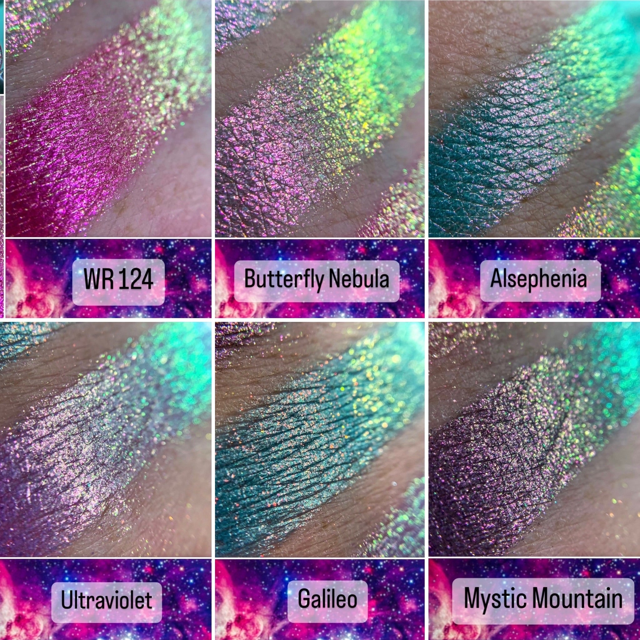 Ultraviolet - multichrome eyeshadow