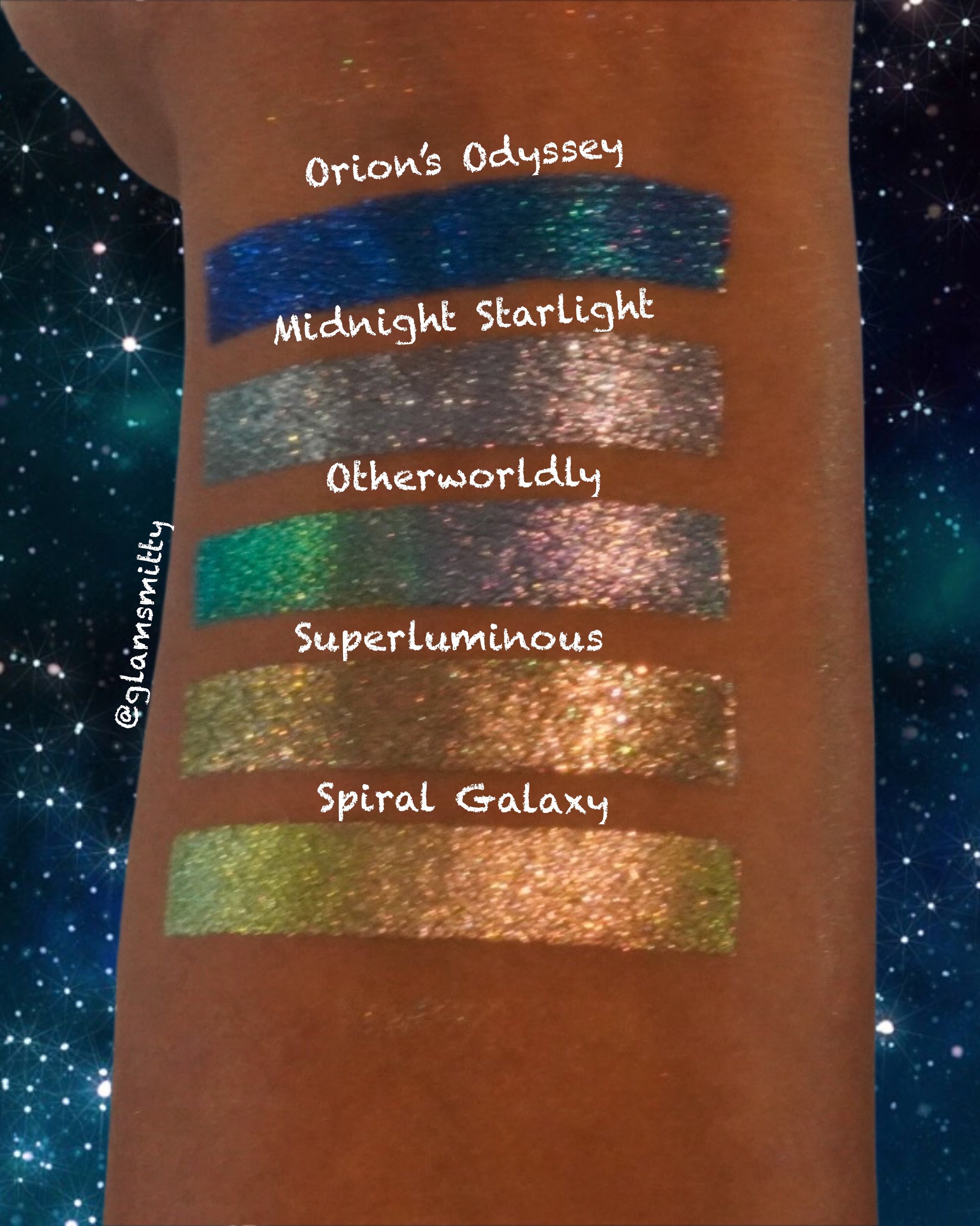 Midnight Starlight - multichrome eyeshadow