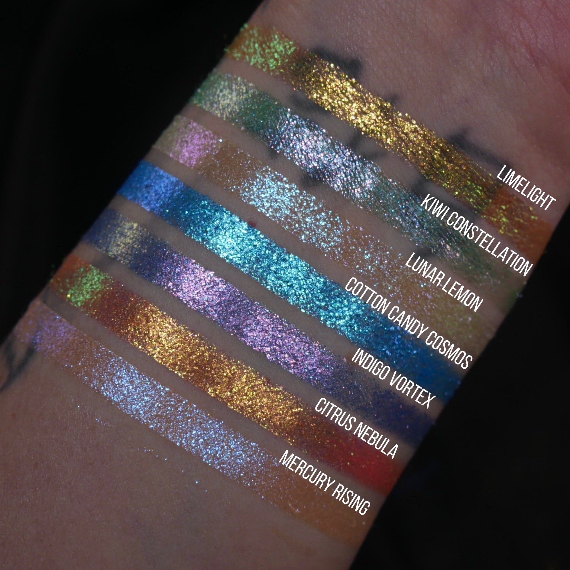 Lunar Lemon | Neon Duochrome Pressed Pigment – Terra Moons Cosmetics