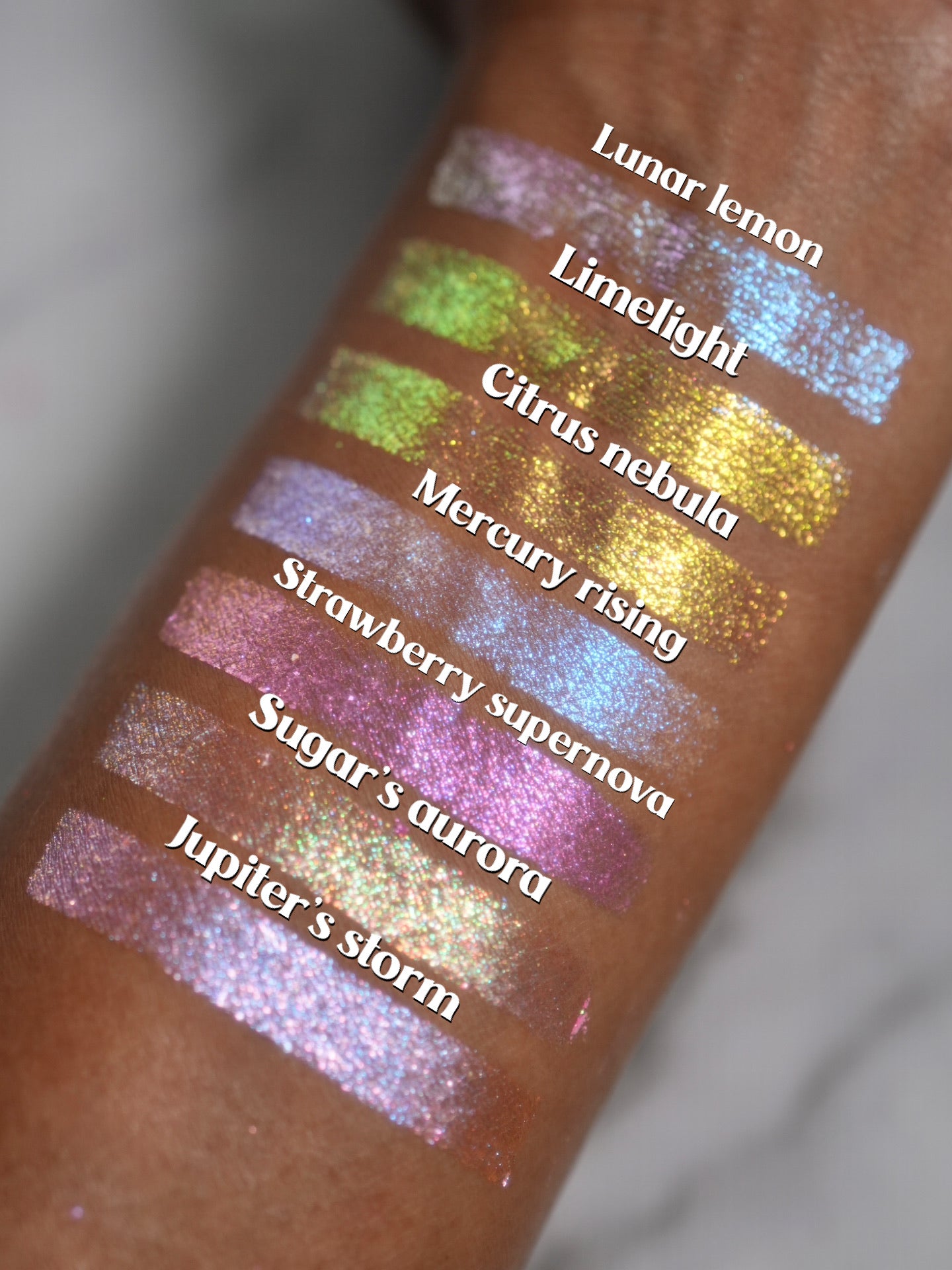 MOON GLOW 2019.2020 リミテッドエディション Citrus Nebula | Neon Multichrome Pressed Pigment