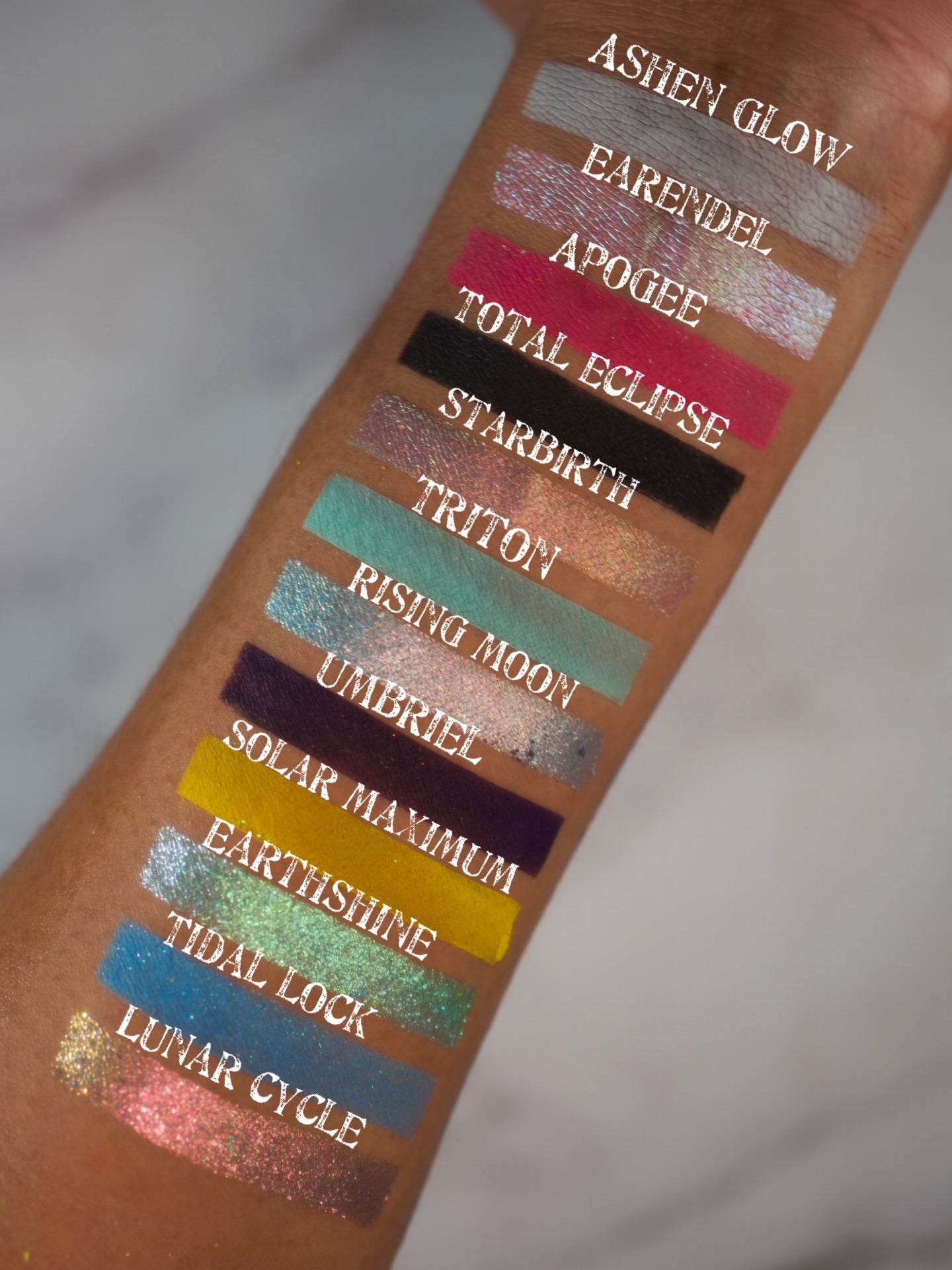 Earthshine - Terra Moons Cosmetics - duochrome eye shadow