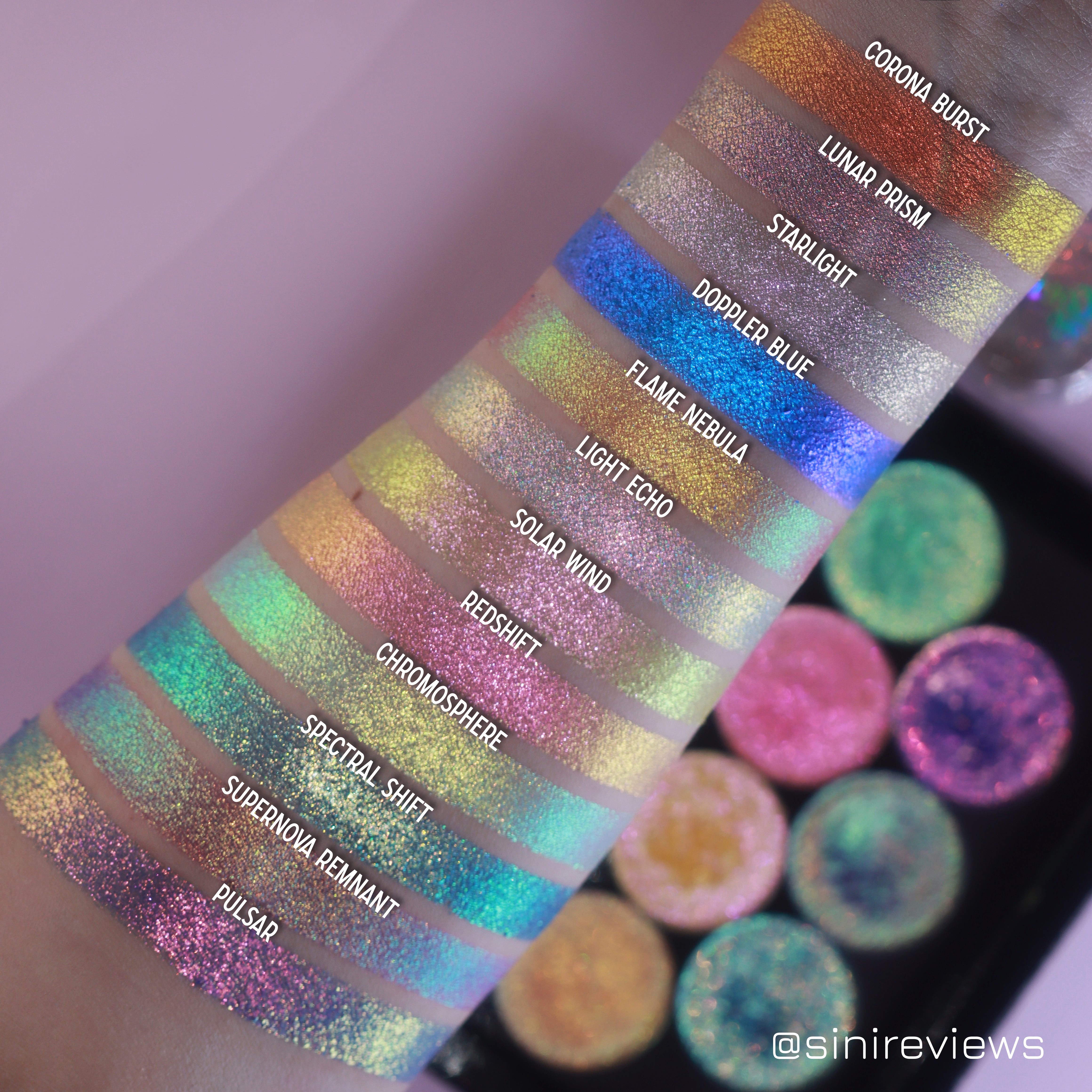 EYES/Windows of the Soul メロハー Solar Wind - multichrome eyeshadow