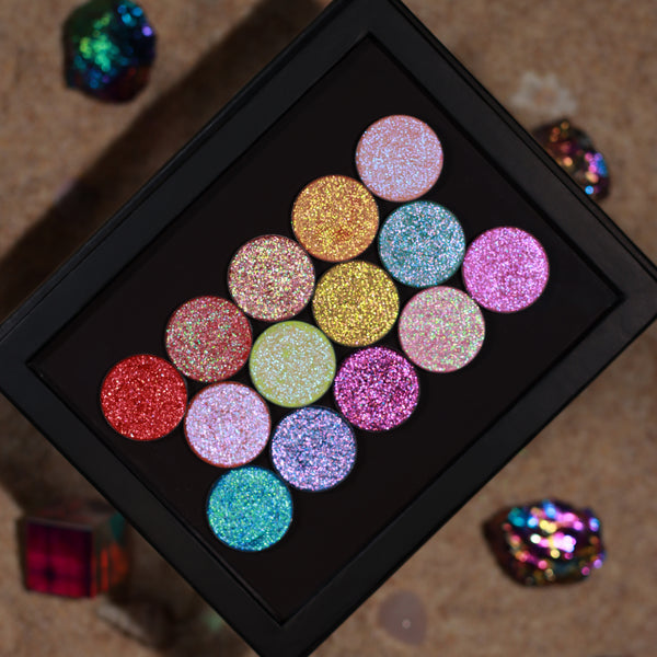 The Space Candy Collection | 14 Multichrome & Duochrome Pressed