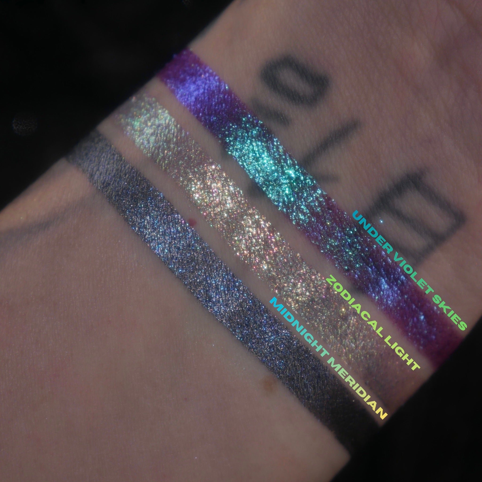 Under Violet Skies - pressed pigment multichrome eyeshadow