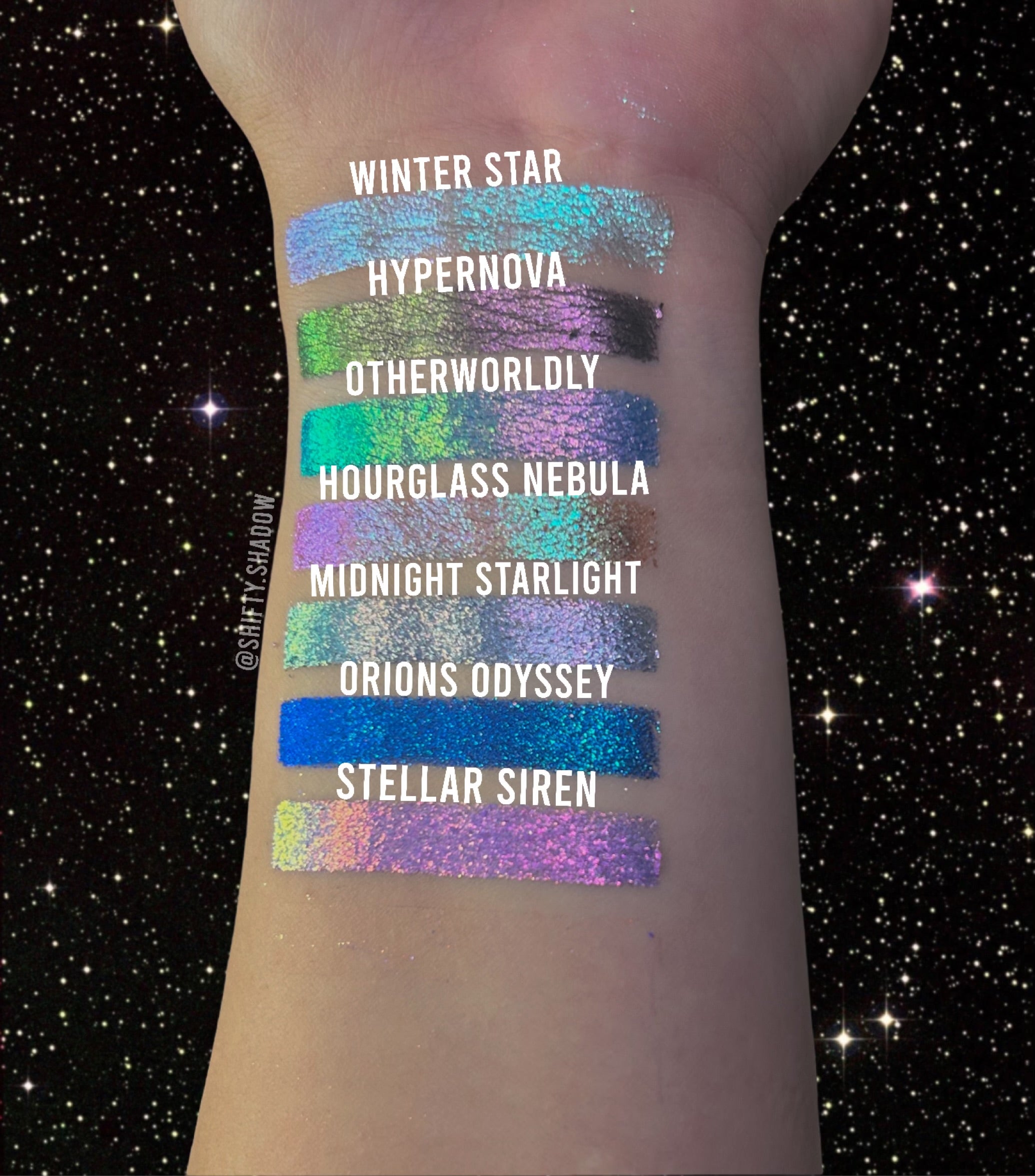 Midnight Starlight - multichrome eyeshadow