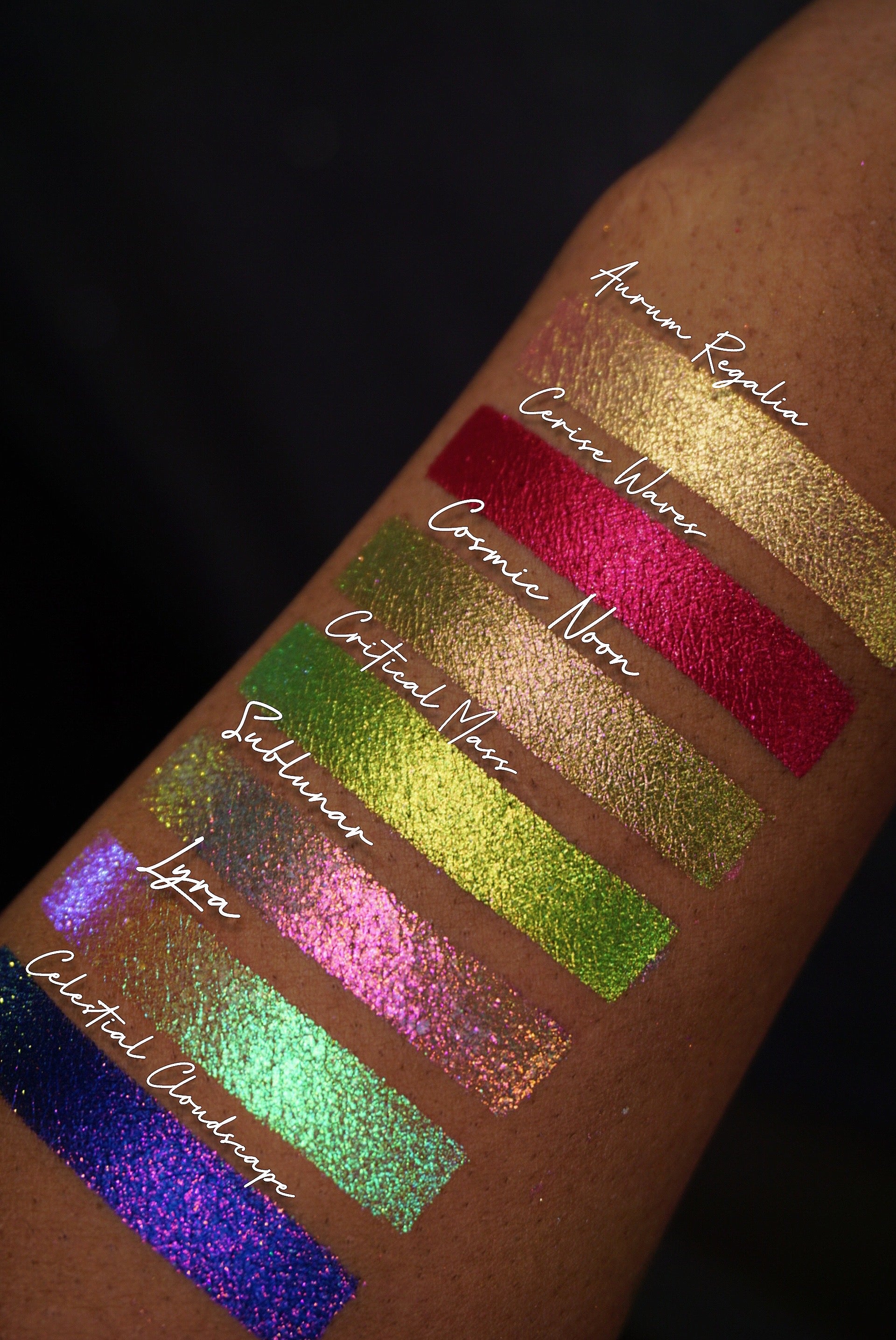 Lyra - multichrome eyeshadow - Terra Moons Cosmetics